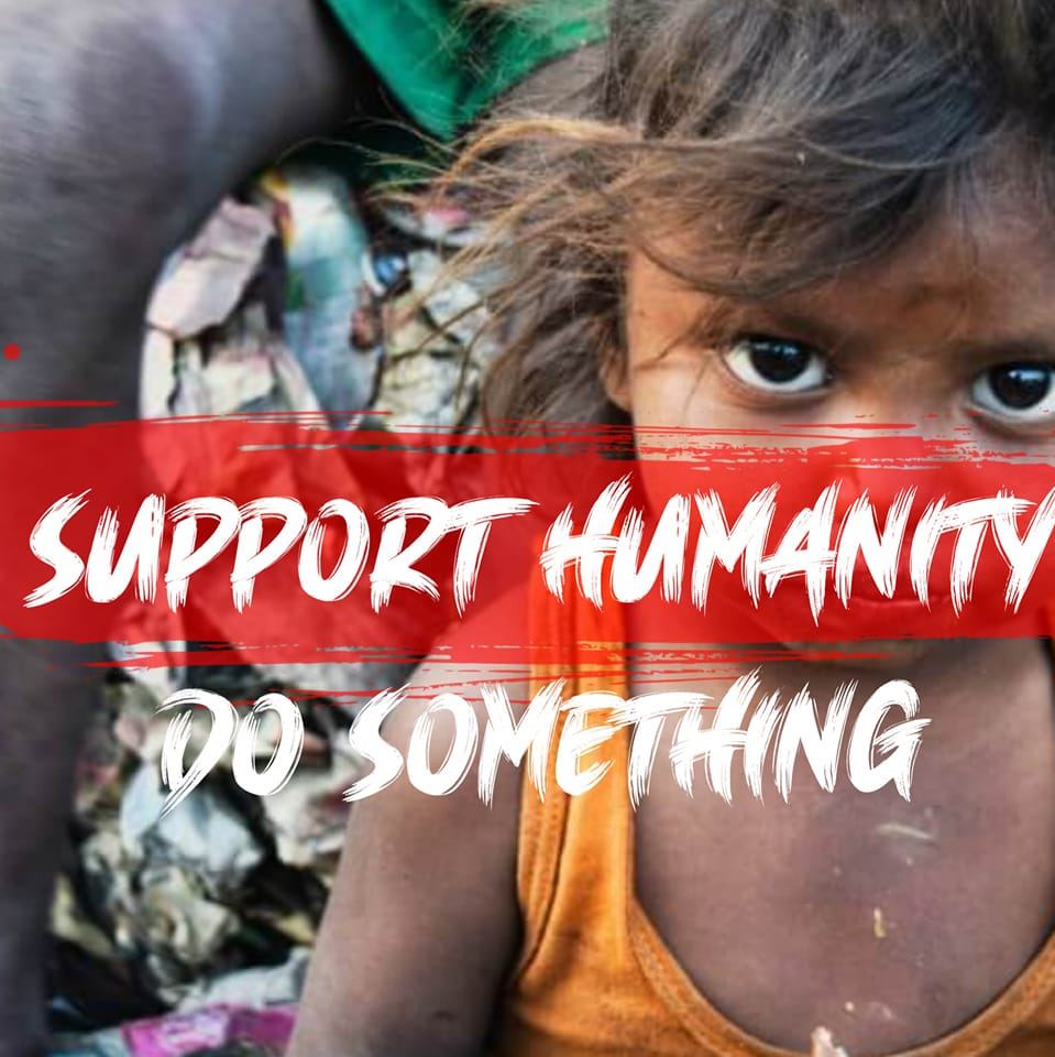 Support humanity do something