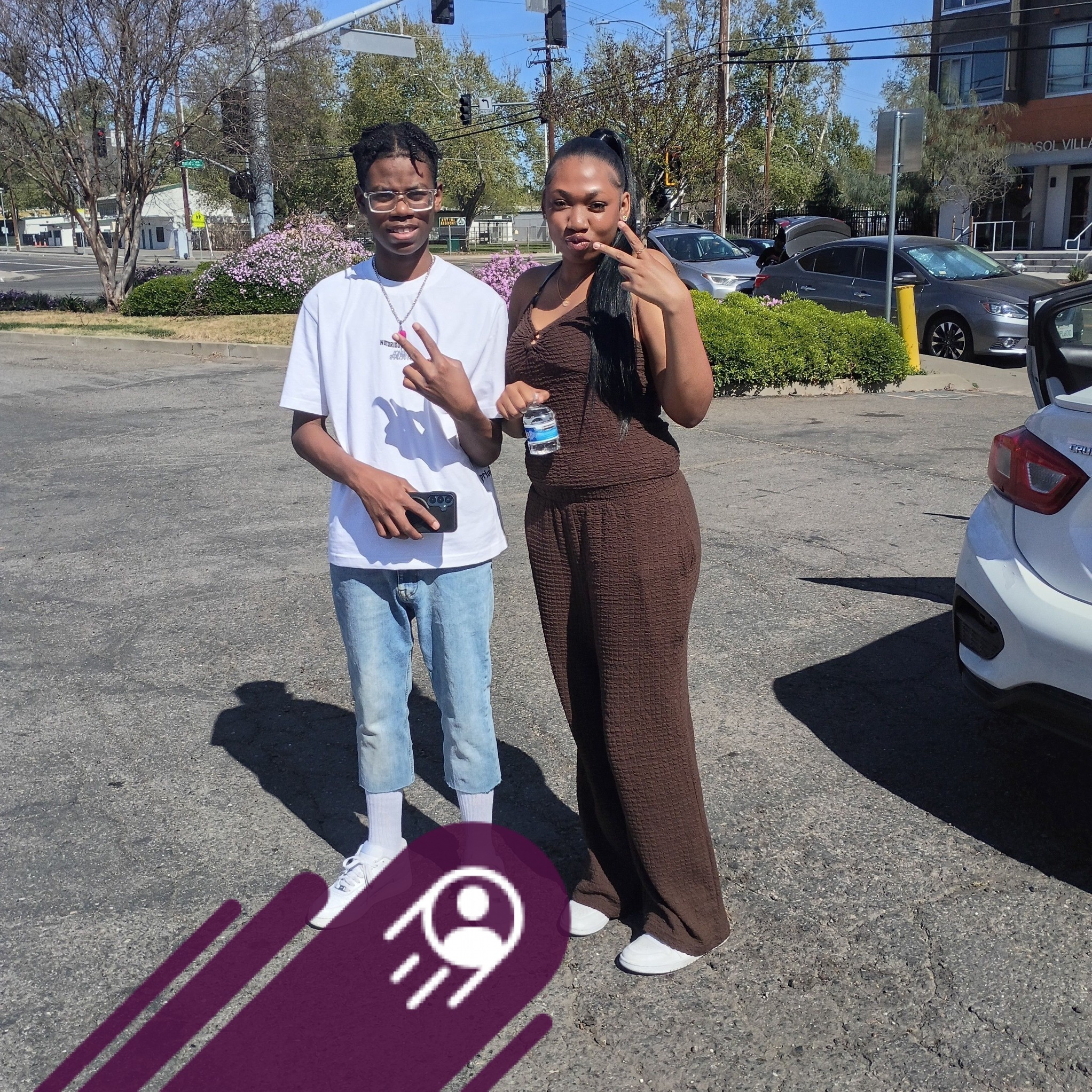 2nd half of Part 8 Me and my twin fight in Merced. | Michelle Winzer
