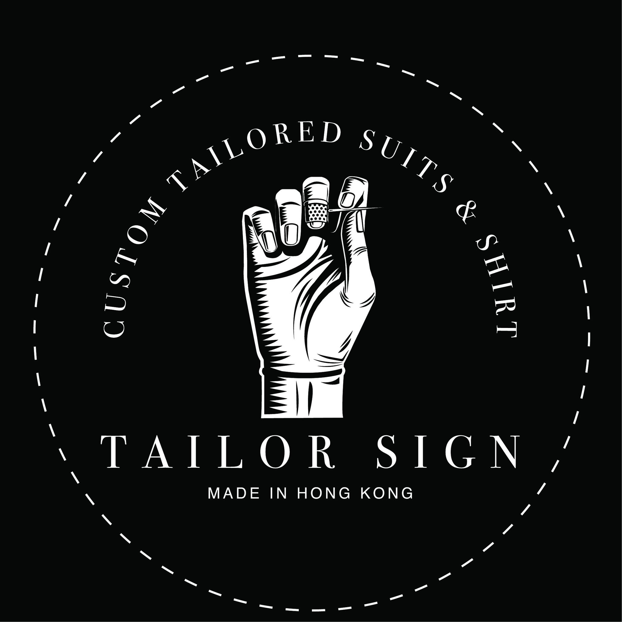Tailor sign