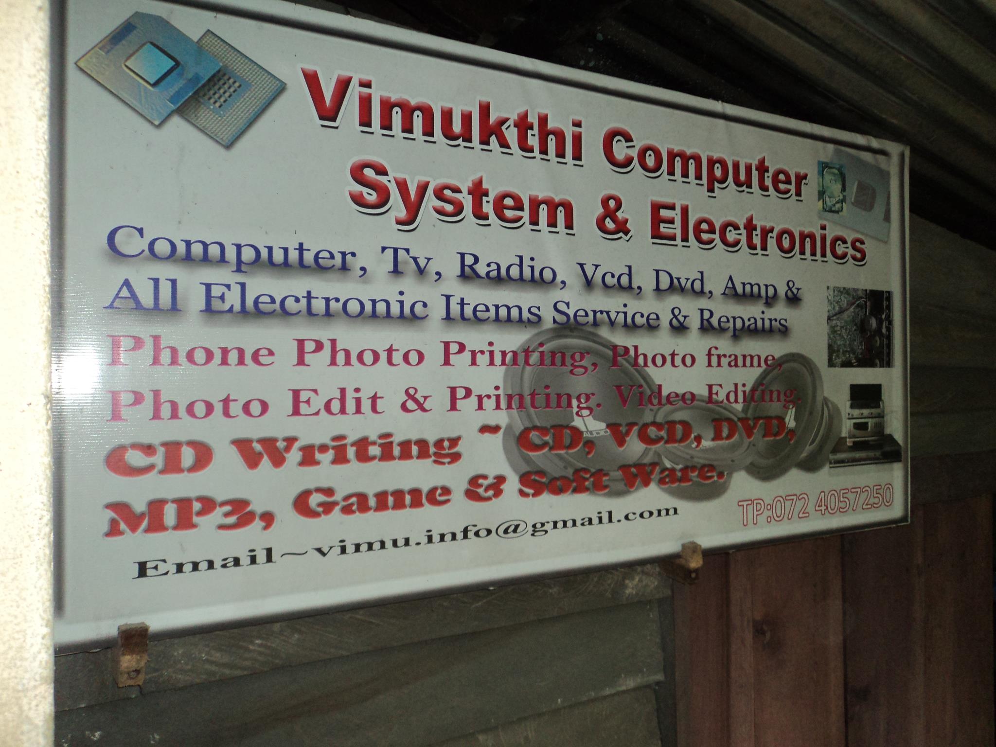 Vimukthi Computer System & Electronic