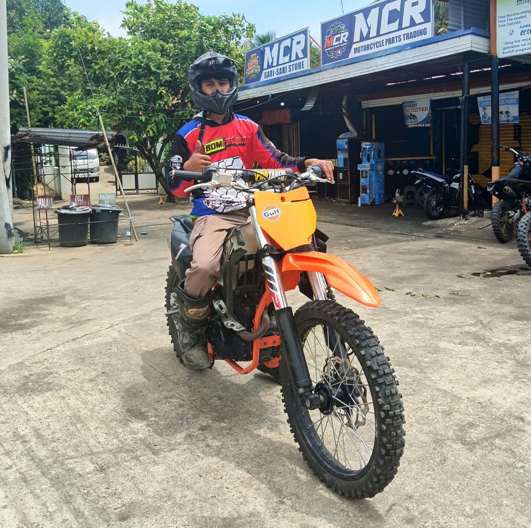 from drag bike rider to trail rider | Mercader Jans