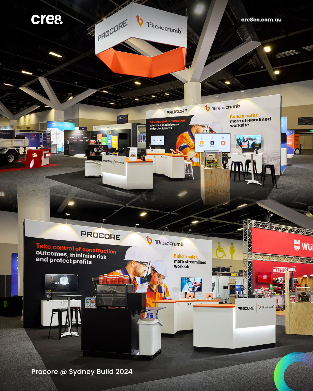 Cre8 Co - Check out the impressive Procore booth at Sydney... | Facebook