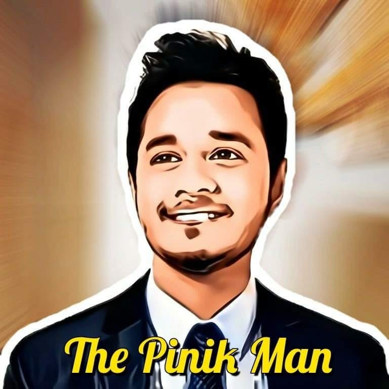 The pinik man