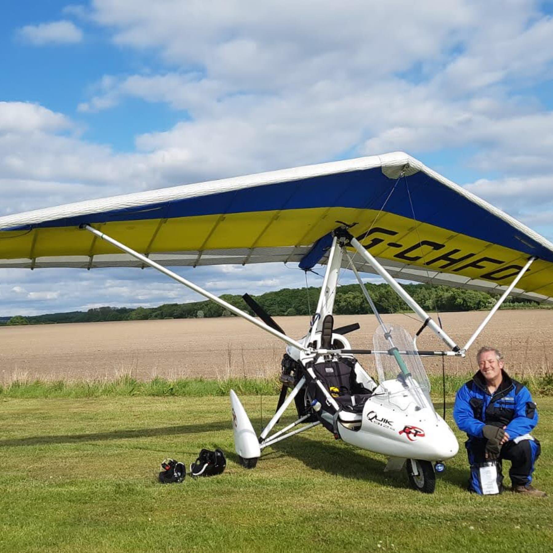 Skybike Microlights Instruction & Trial Flights Call Terence 07403 653 920