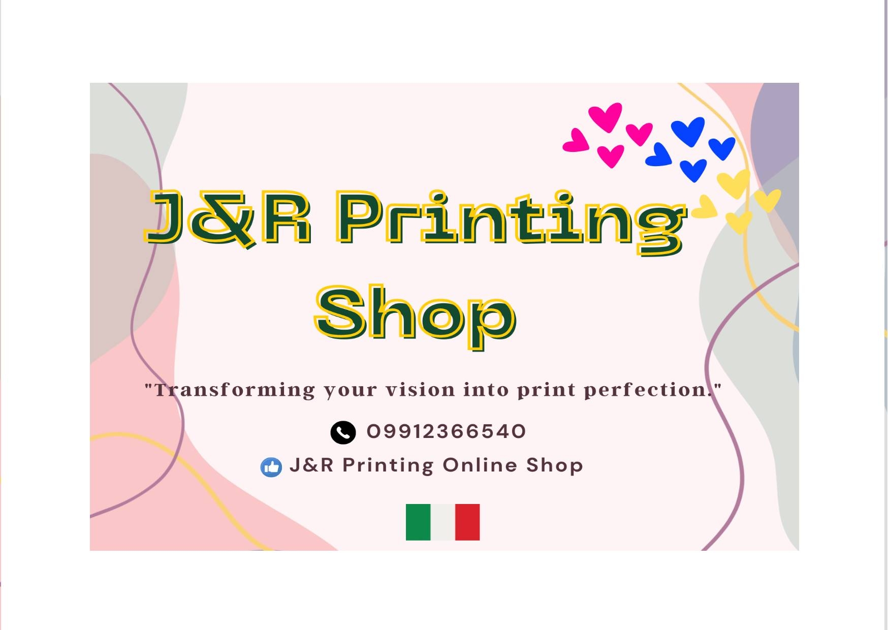 J&R Printing Online Shop | Bulacan