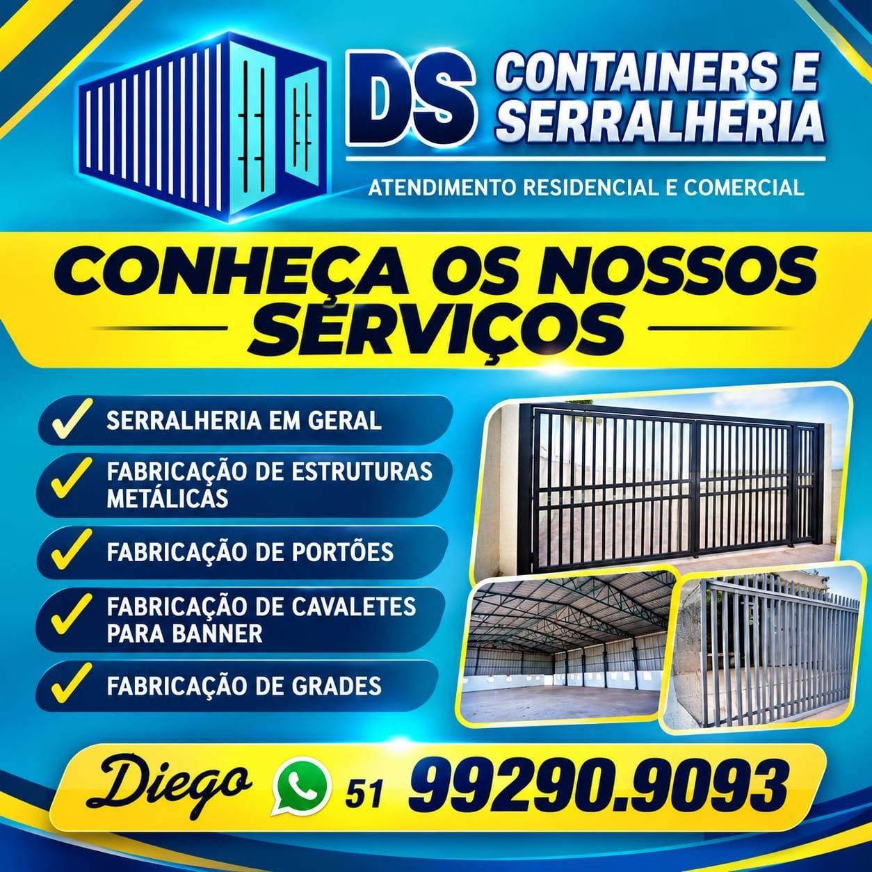 DS Containers e serralheria | Canoas RS