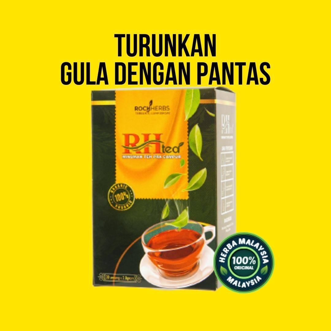 RH Tea - Teh Herba Turunkan Paras Gula