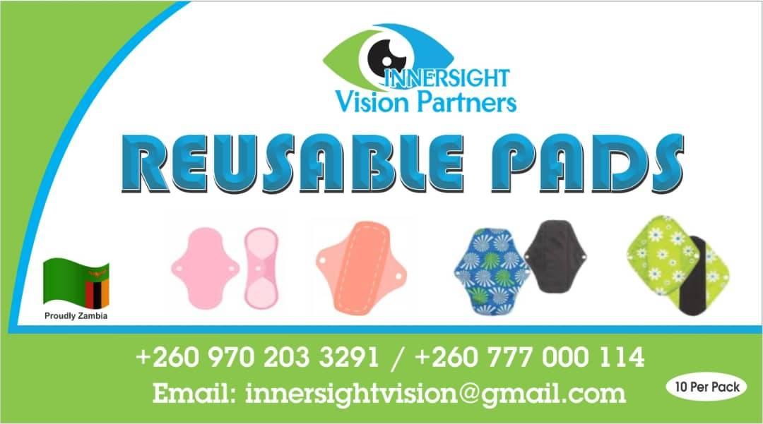 Innersight vision partners - Reusable Pads | Lusaka