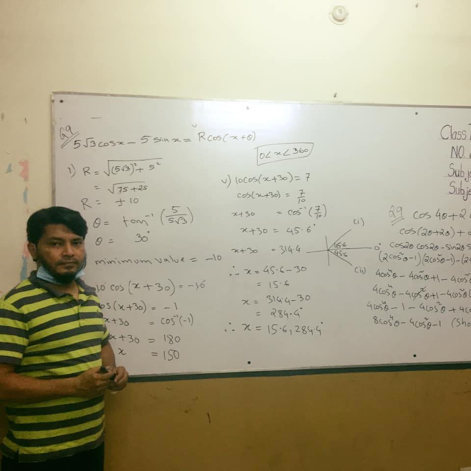 Math Teacher Masood Sir