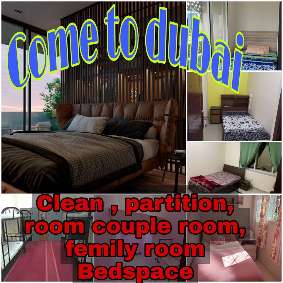 Al rigga room partition and bed-space | Corniche Deira