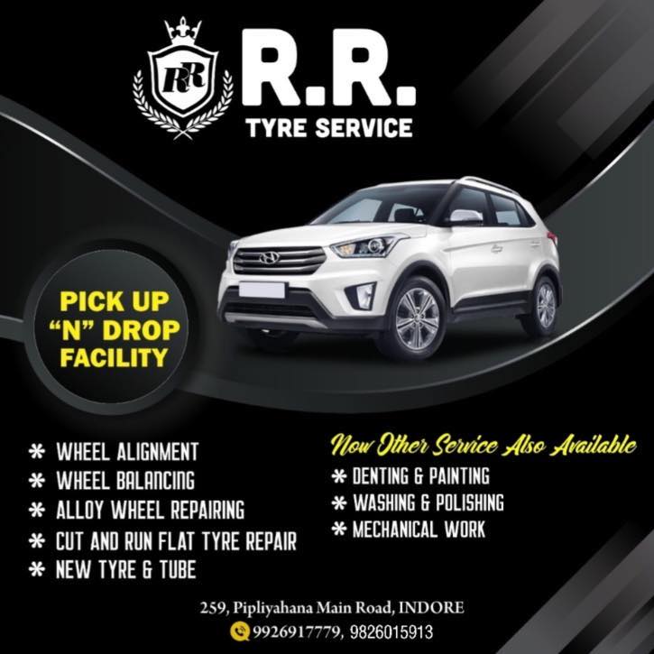 R.R. Tyre Service | Indore