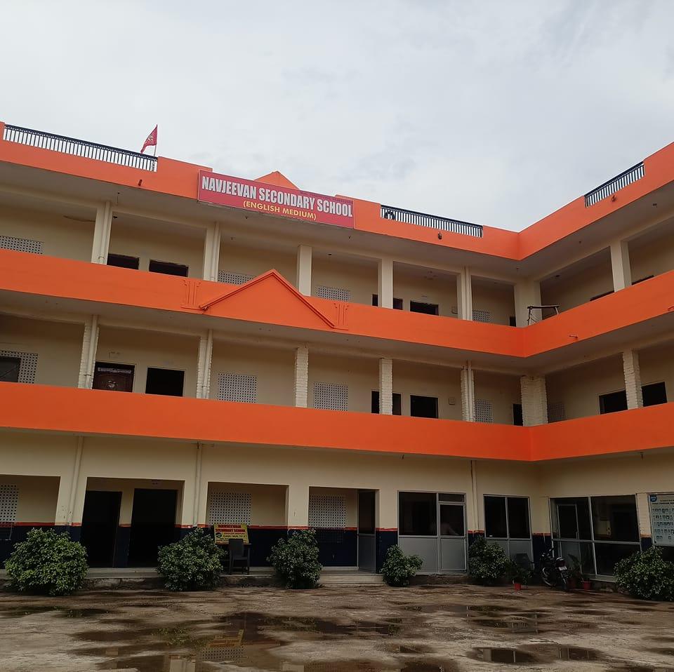 Navjeevan secondary school.Meenawala