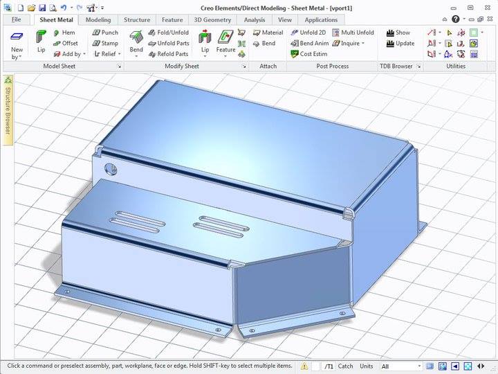 Creo Elements/Direct Modeling - Deutsche Seite