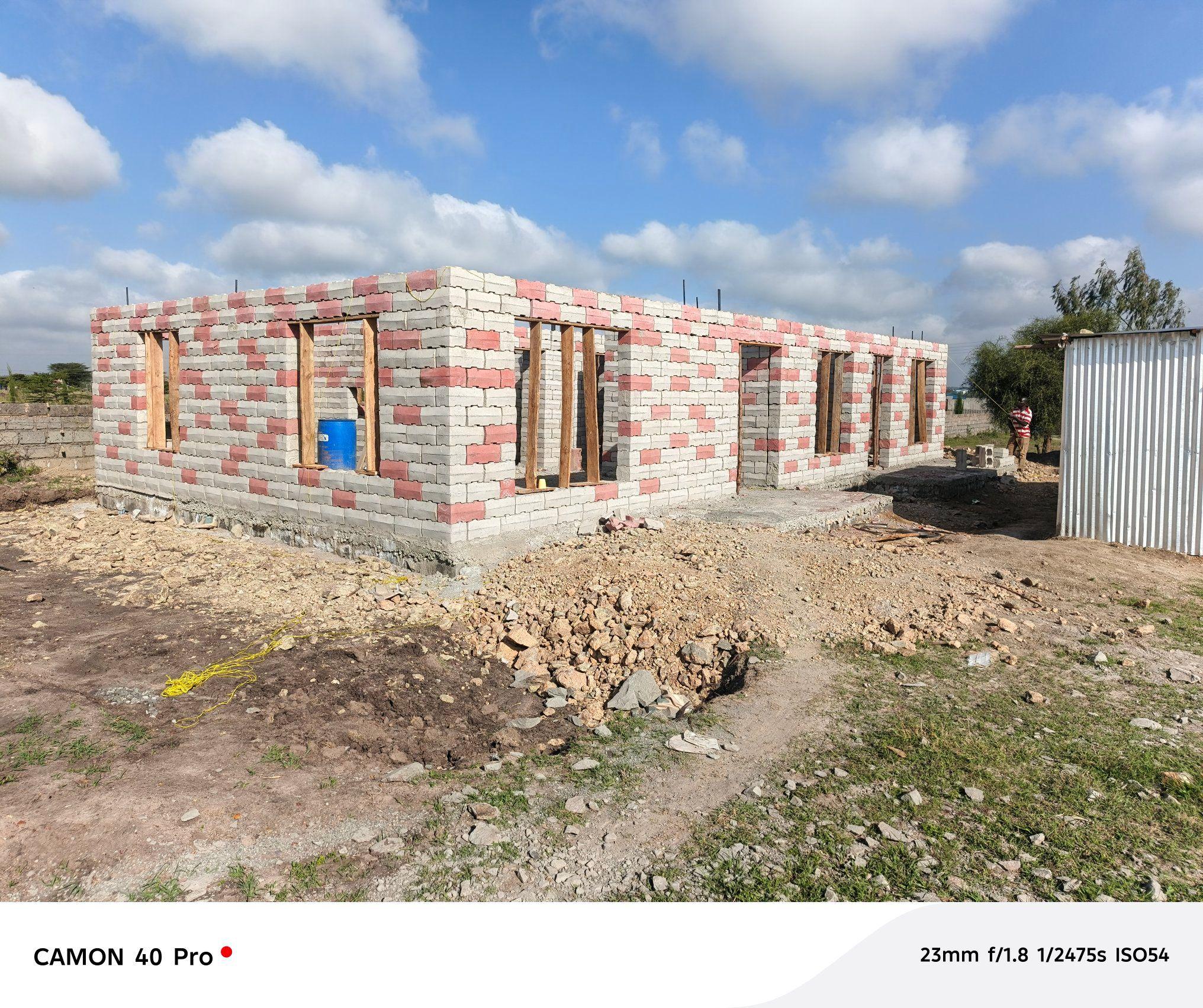 Interlocking Blocks construction | Nyeri