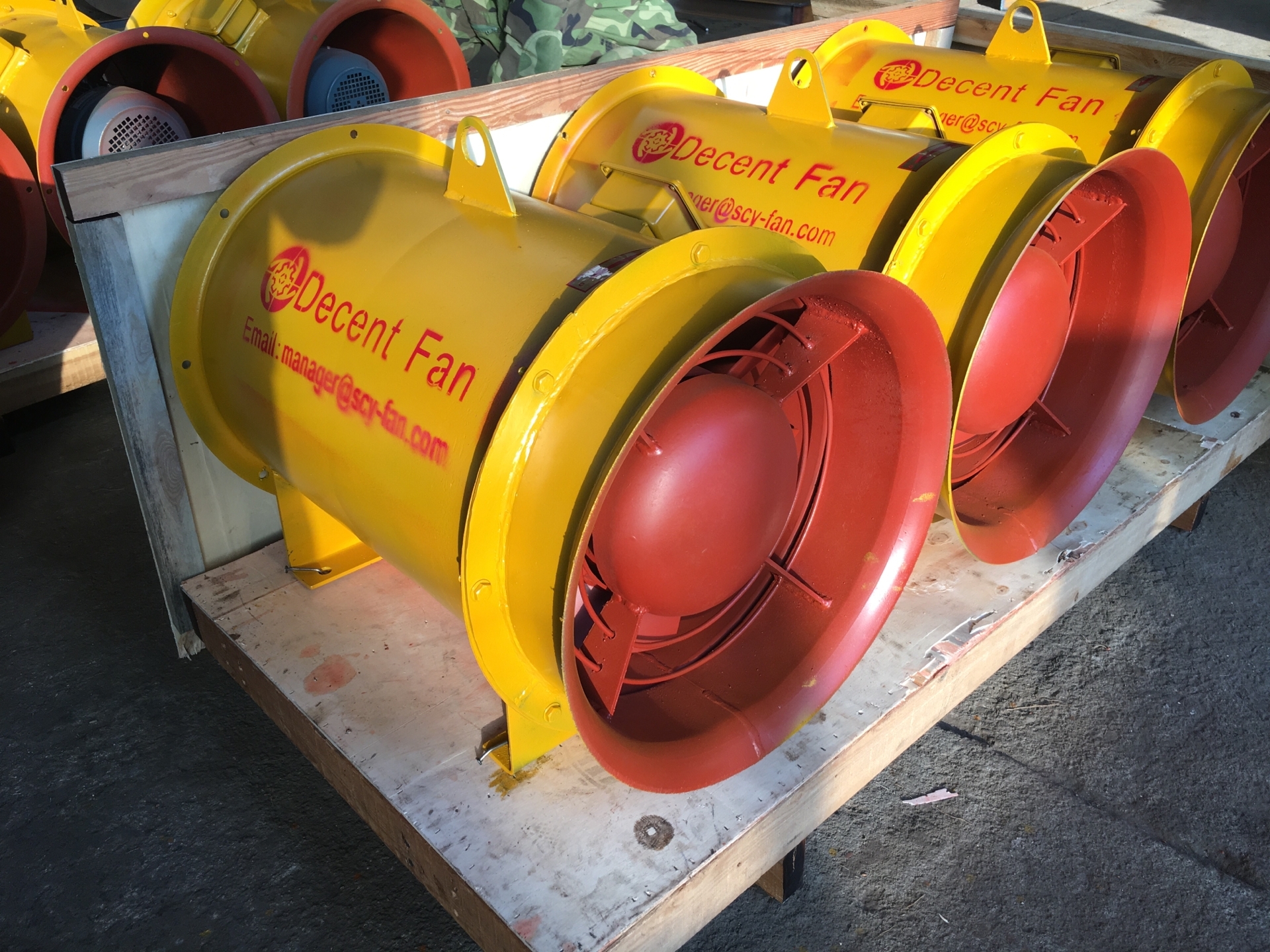 Decent Machinery-Mining & Tunnel Fans