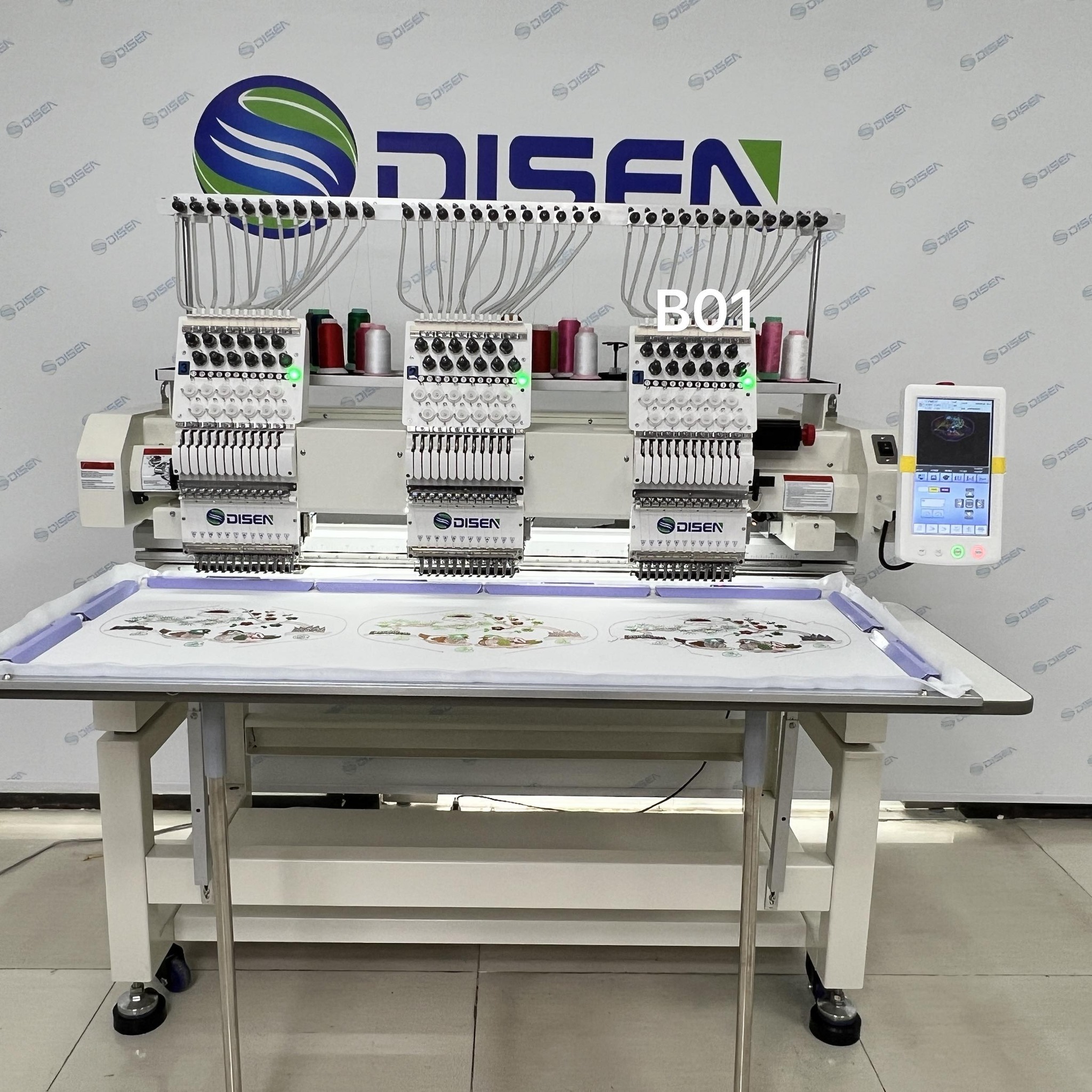 Disen Machinery,Embrodery/adversting/ heat press machine