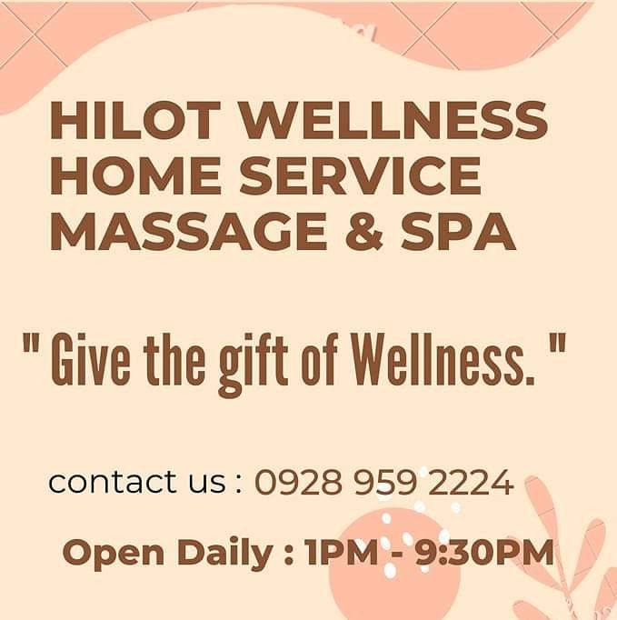 Hilot Wellness Home Service Massage | Antipolo