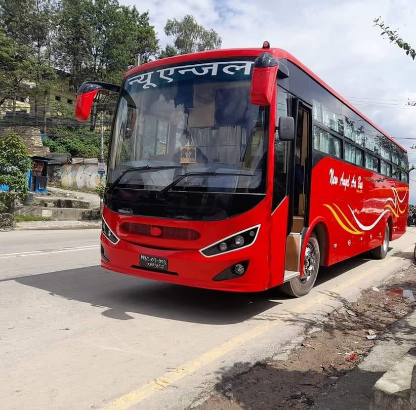 New Angel A/C bus | Birgunj