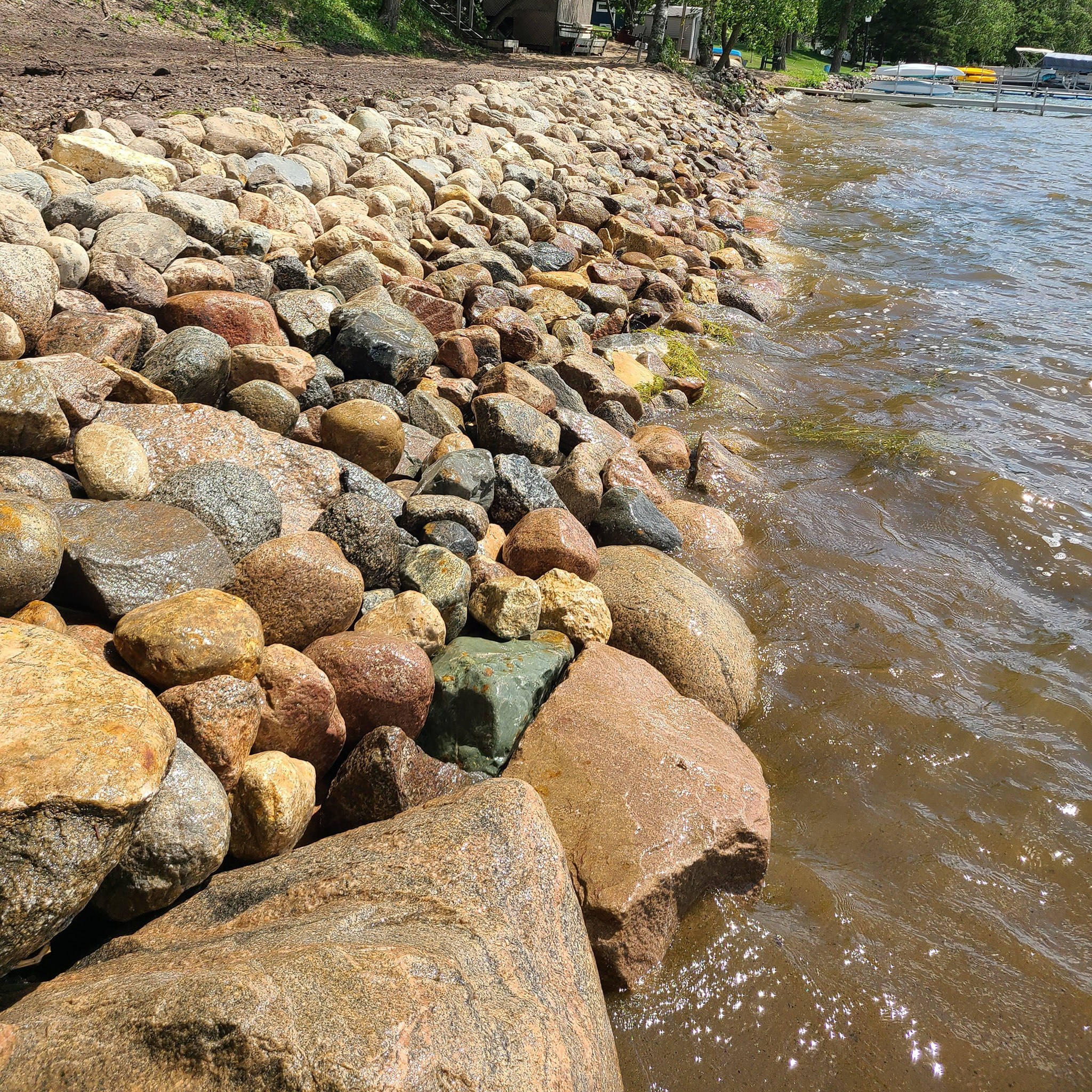 Capstone Riprap | Dent MN