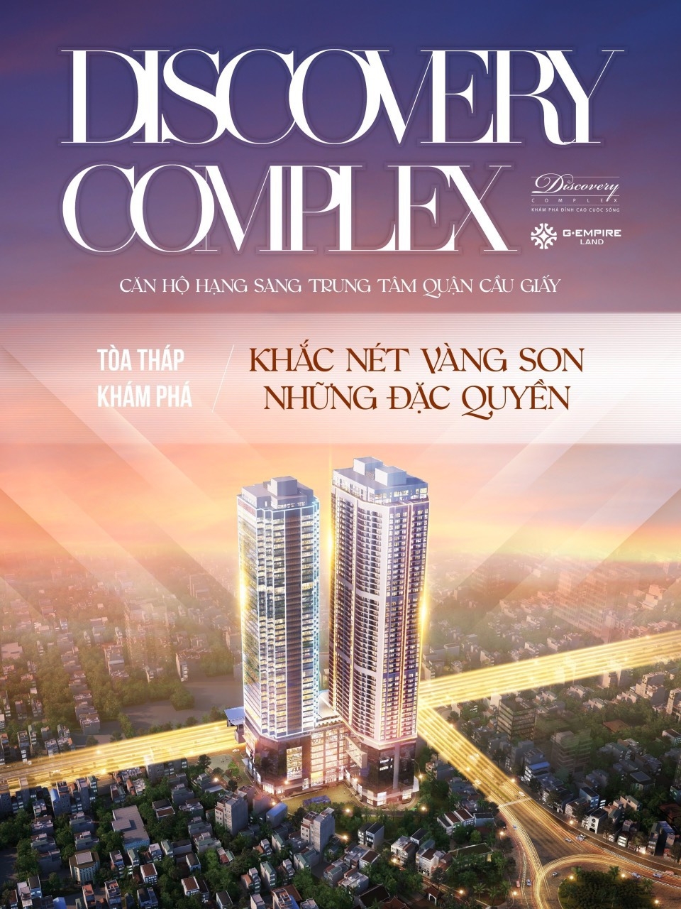 Chung cư Discovery Complex 302 Cầu Giấy- Fanpage Chủ Đầu Tư