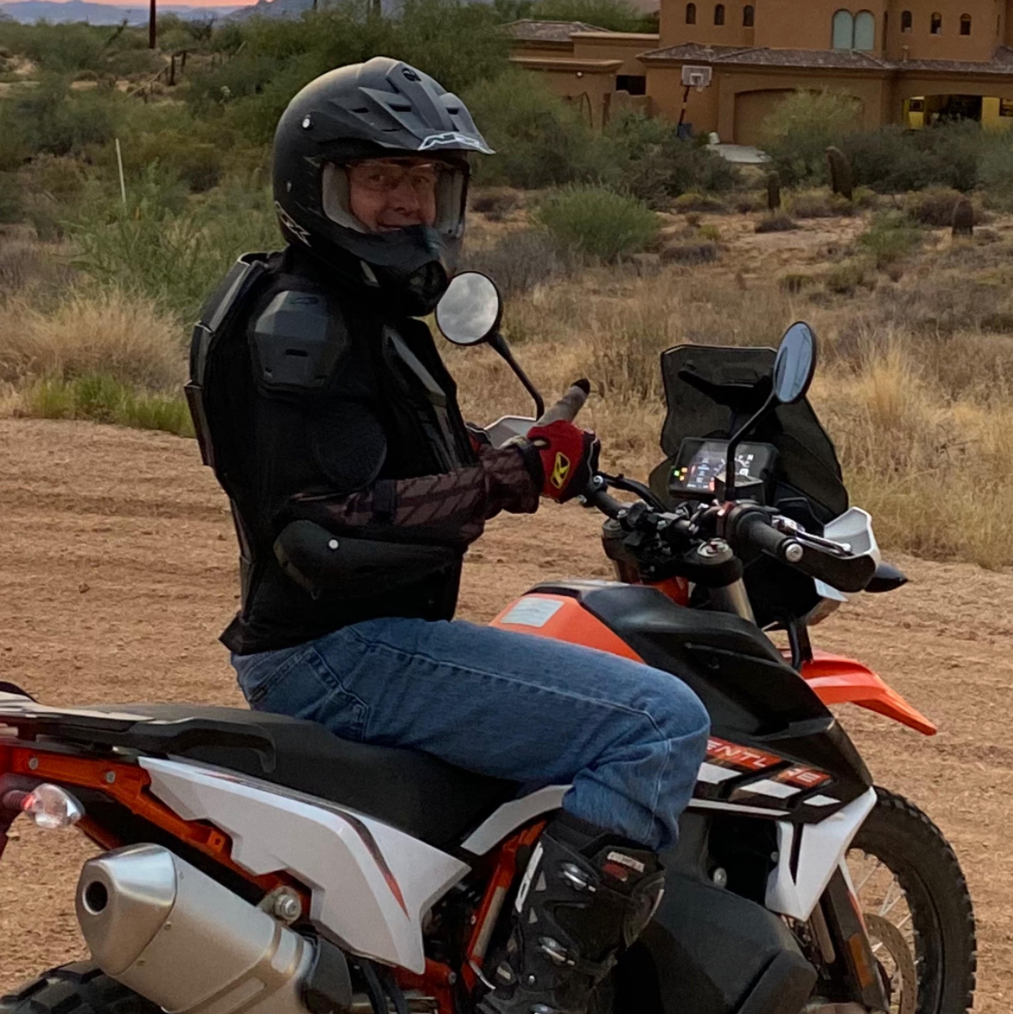 Catch up or try to catch up day. All bikes are set to gO! Prez and ...