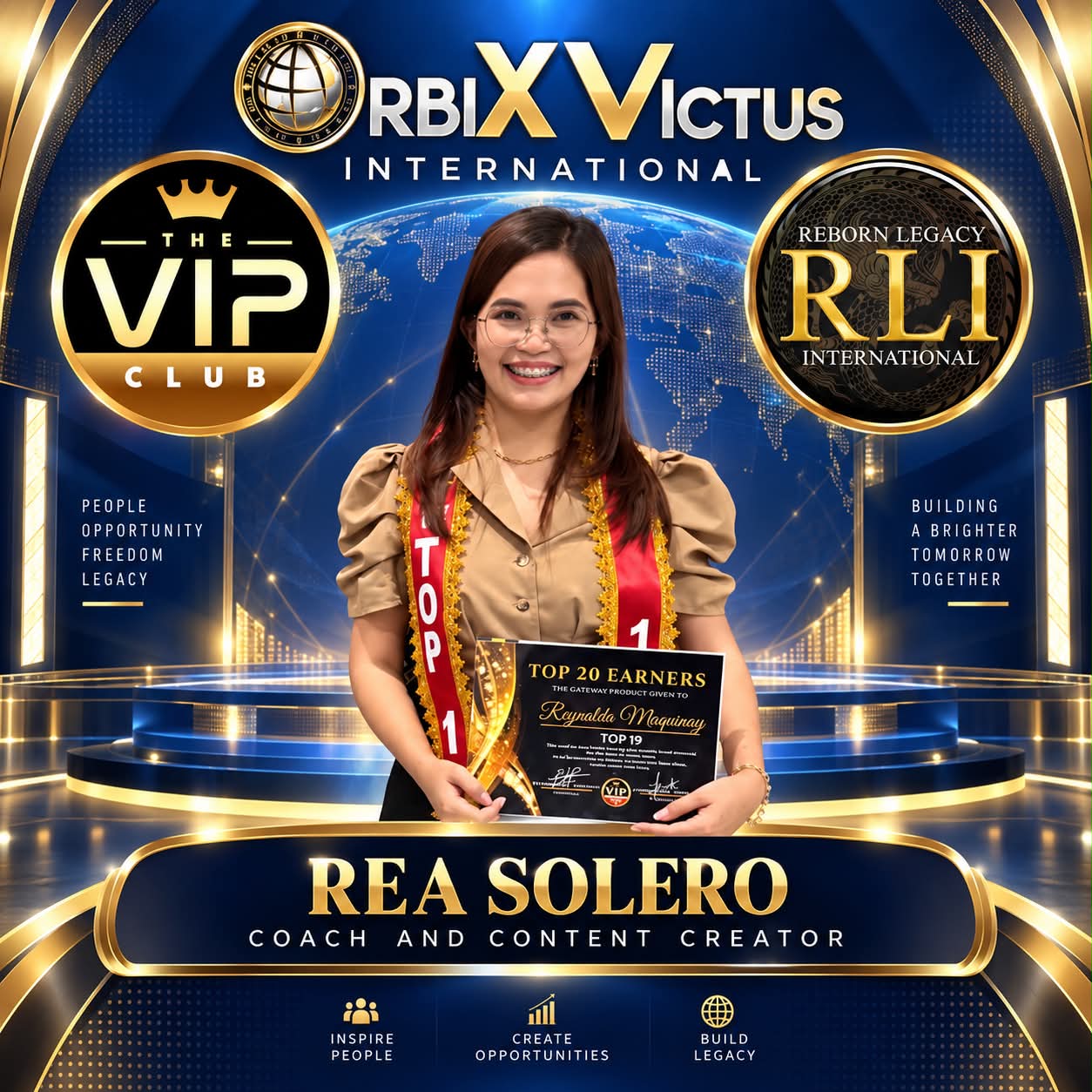 RLI Community of The VIP Club - Coach Rea Solero | Carmona
