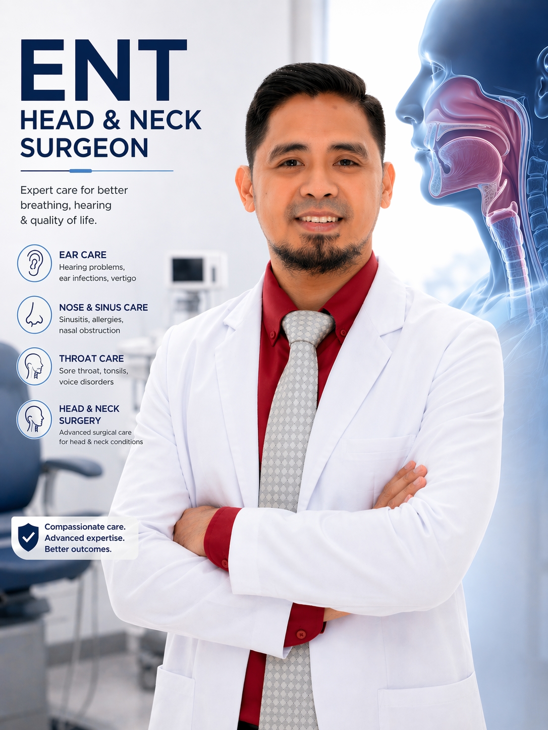 Dr. Marcus Luke Dauz - Ears,Nose,Throat-Head and Neck | Tagudin