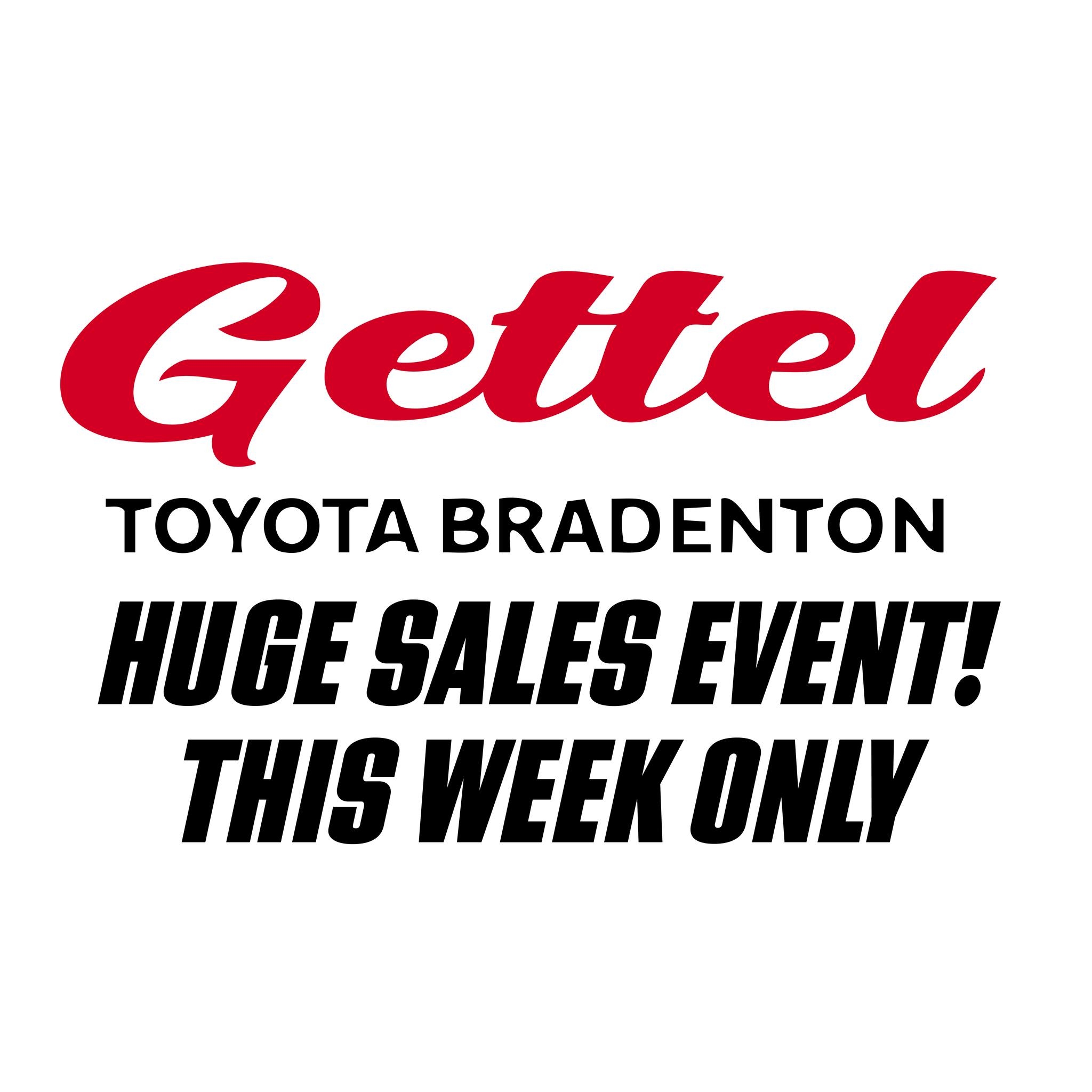 Gettel Toyota of Bradenton Sales | Bradenton FL