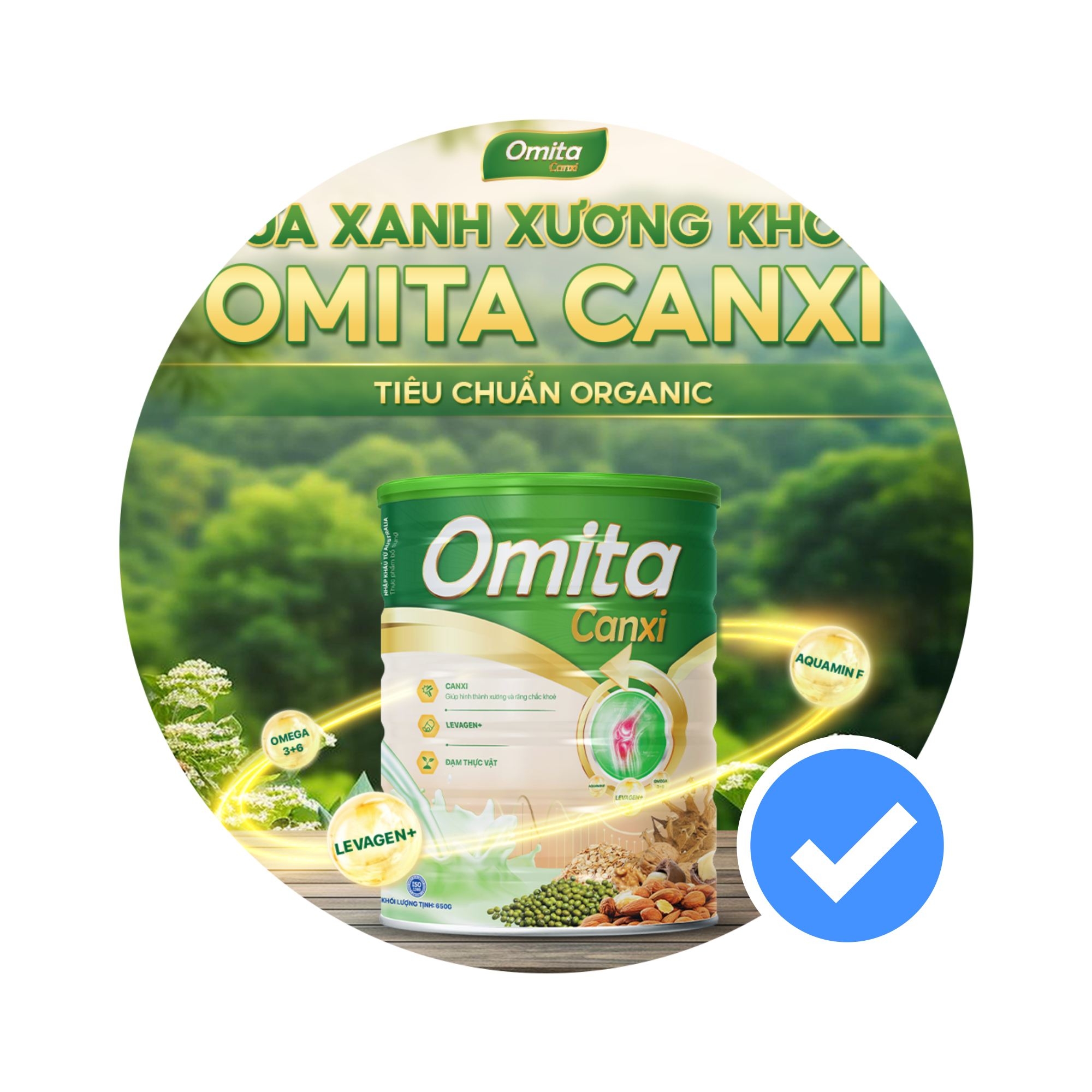 Omita Canxi - Sữa Xanh Xương Khớp Tiêu Chuẩn Organic | Ho Chi Minh City