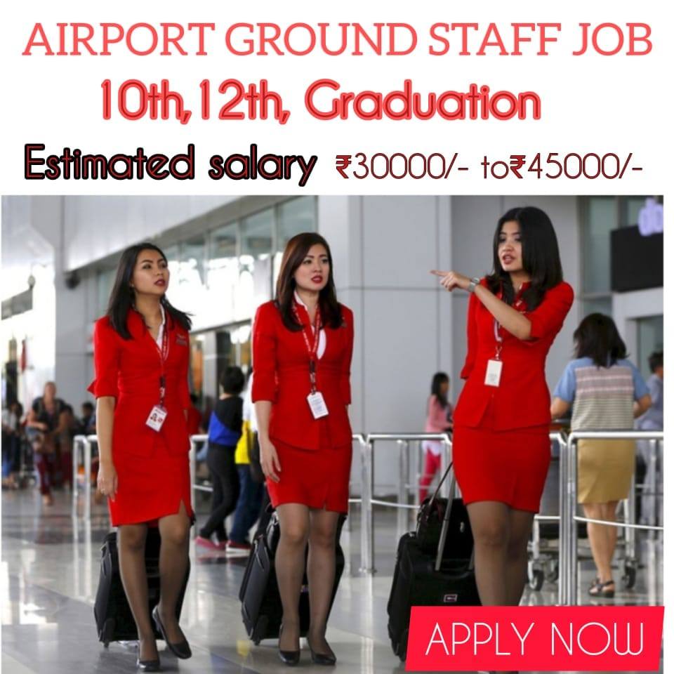 Airport ground staff jobs