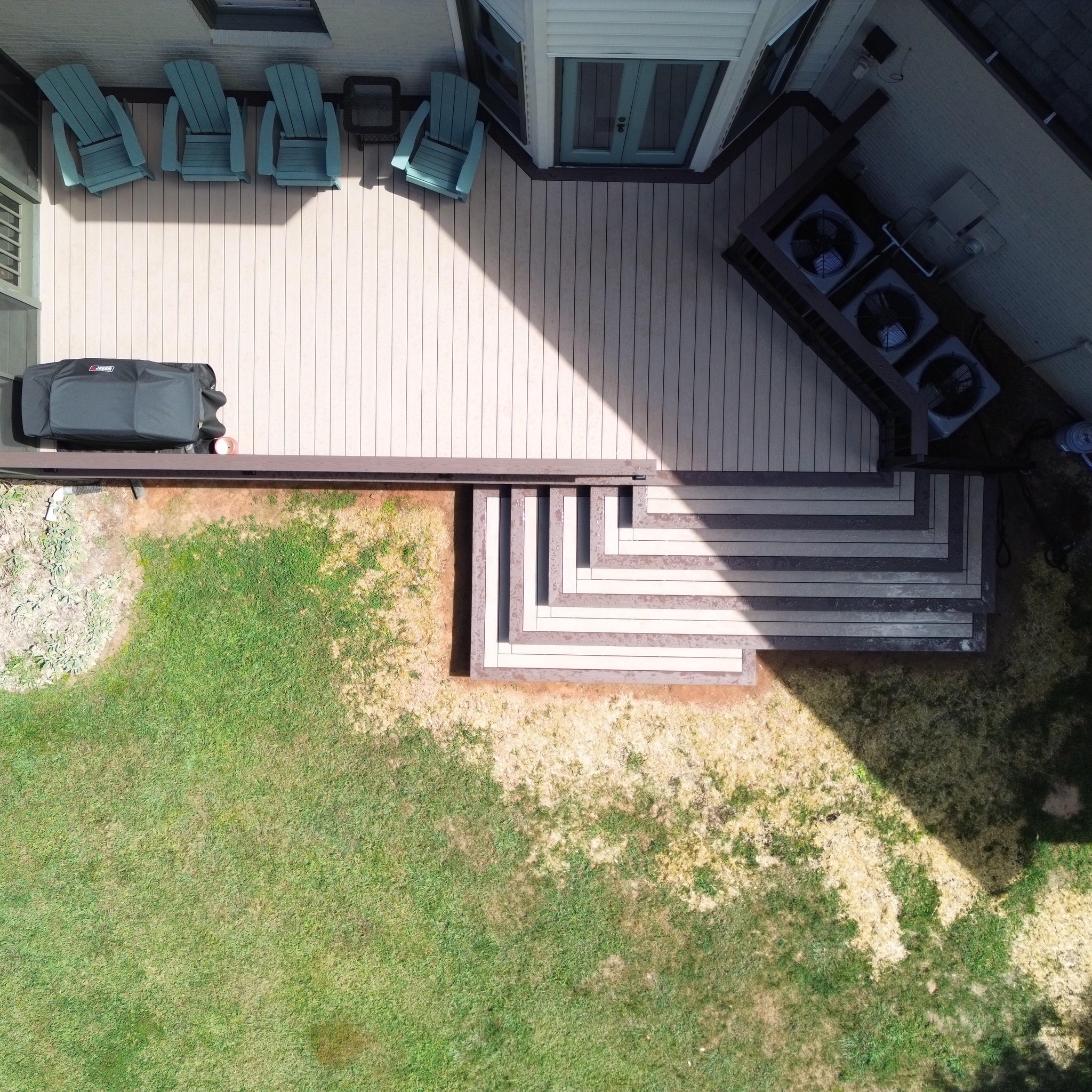 Here's a walkthrough of a deck and screened porch we just wrapped up ...