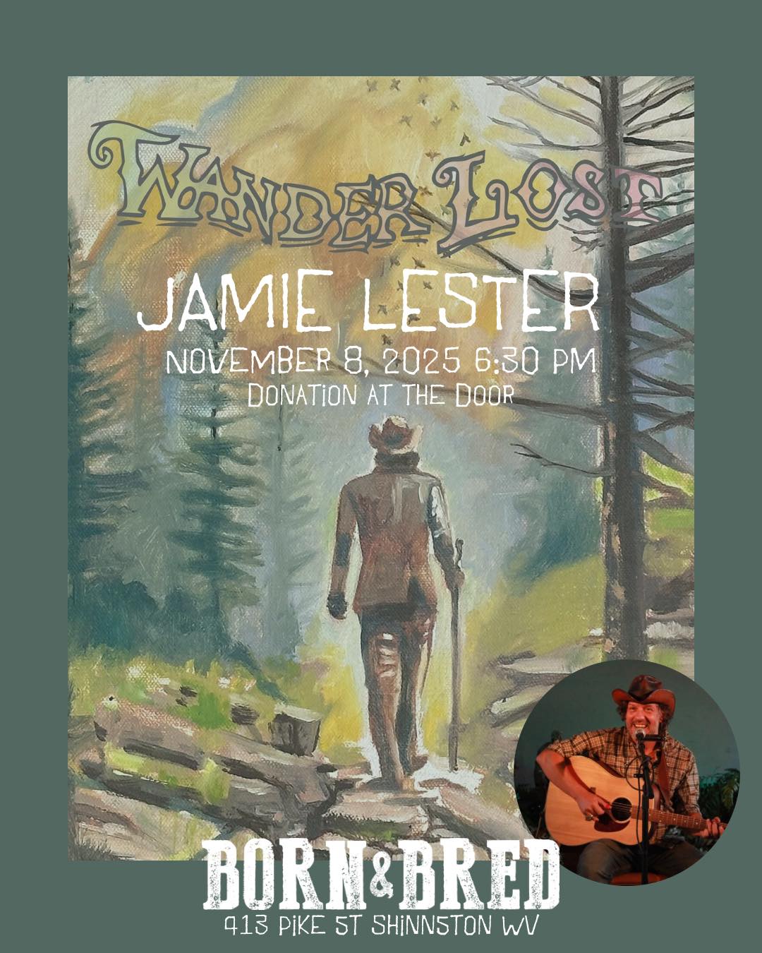 Jamie Lester - LIVE - Born & Bred Studio