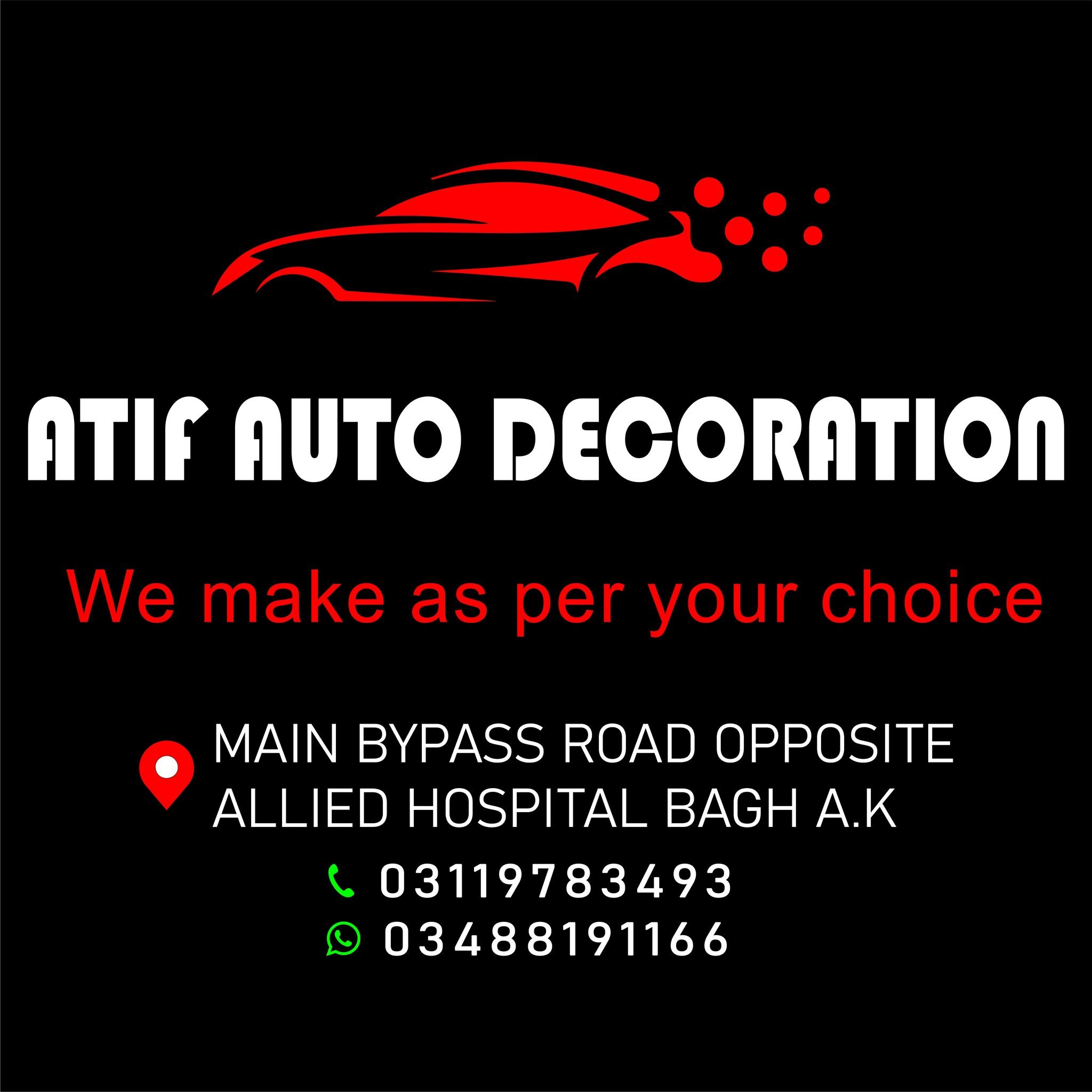 ATIF AUTO Decoration | Bagh