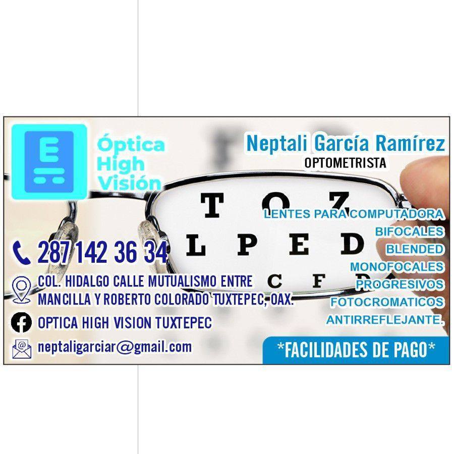 Óptica High Visión tuxtepec | San Juan Bautista Tuxtepec