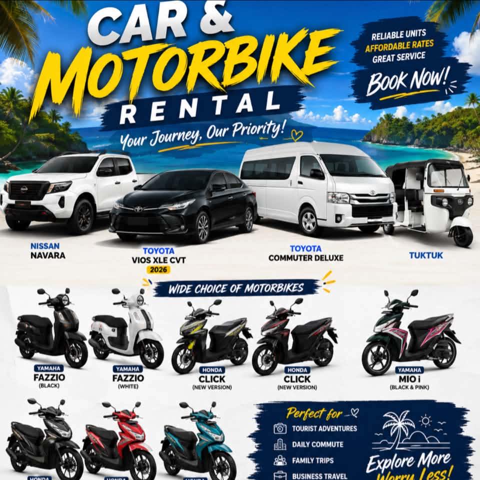 Siquijor Car and Motorbike Rental | Siquijor