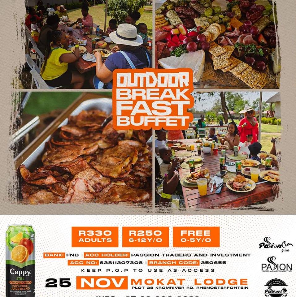 Passion Outdoor Breakfast Buffet | Rustenburg