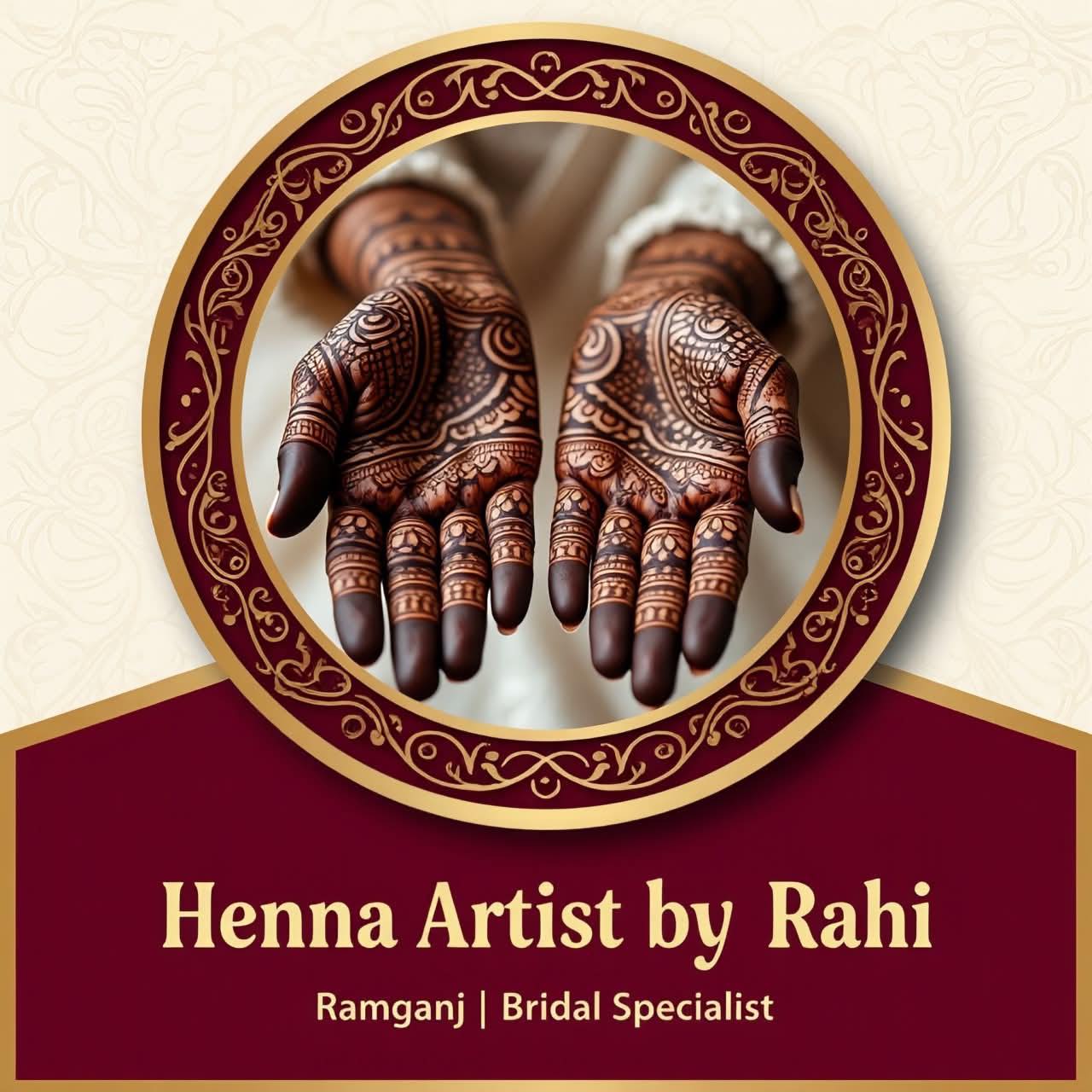 Henna Artist By Rahi