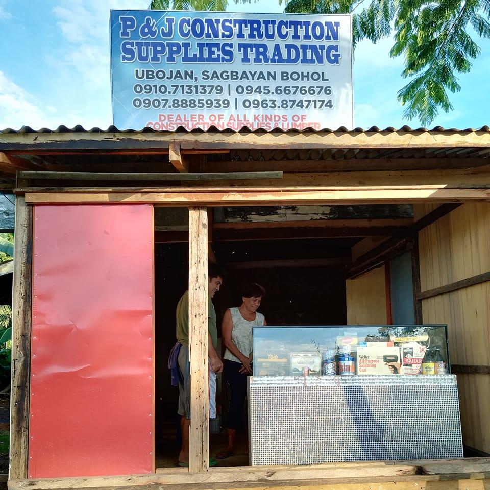P and J Construction Supplies Trading | Sagbayan