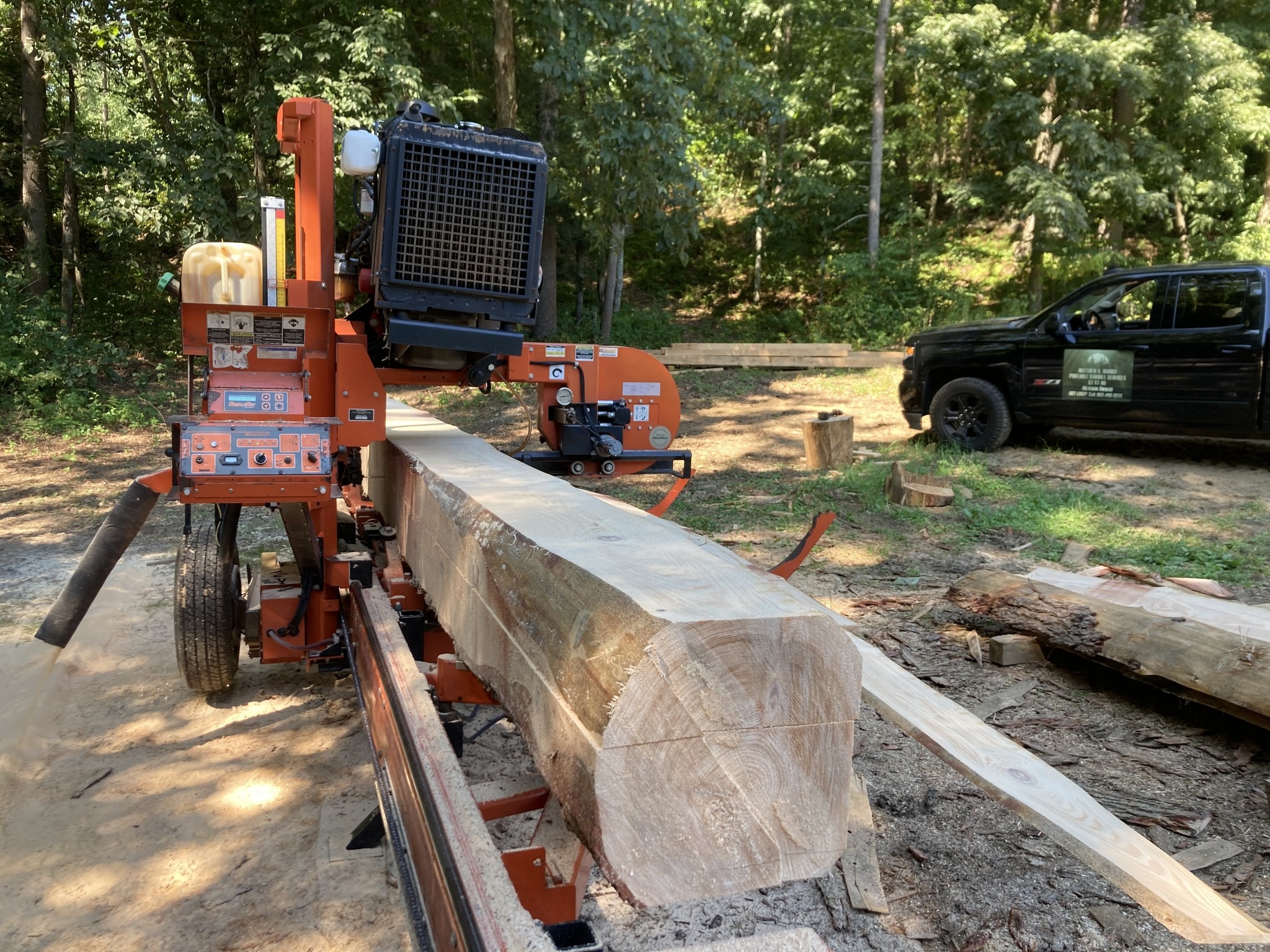 Harris Custom Sawmill | Vernon VT