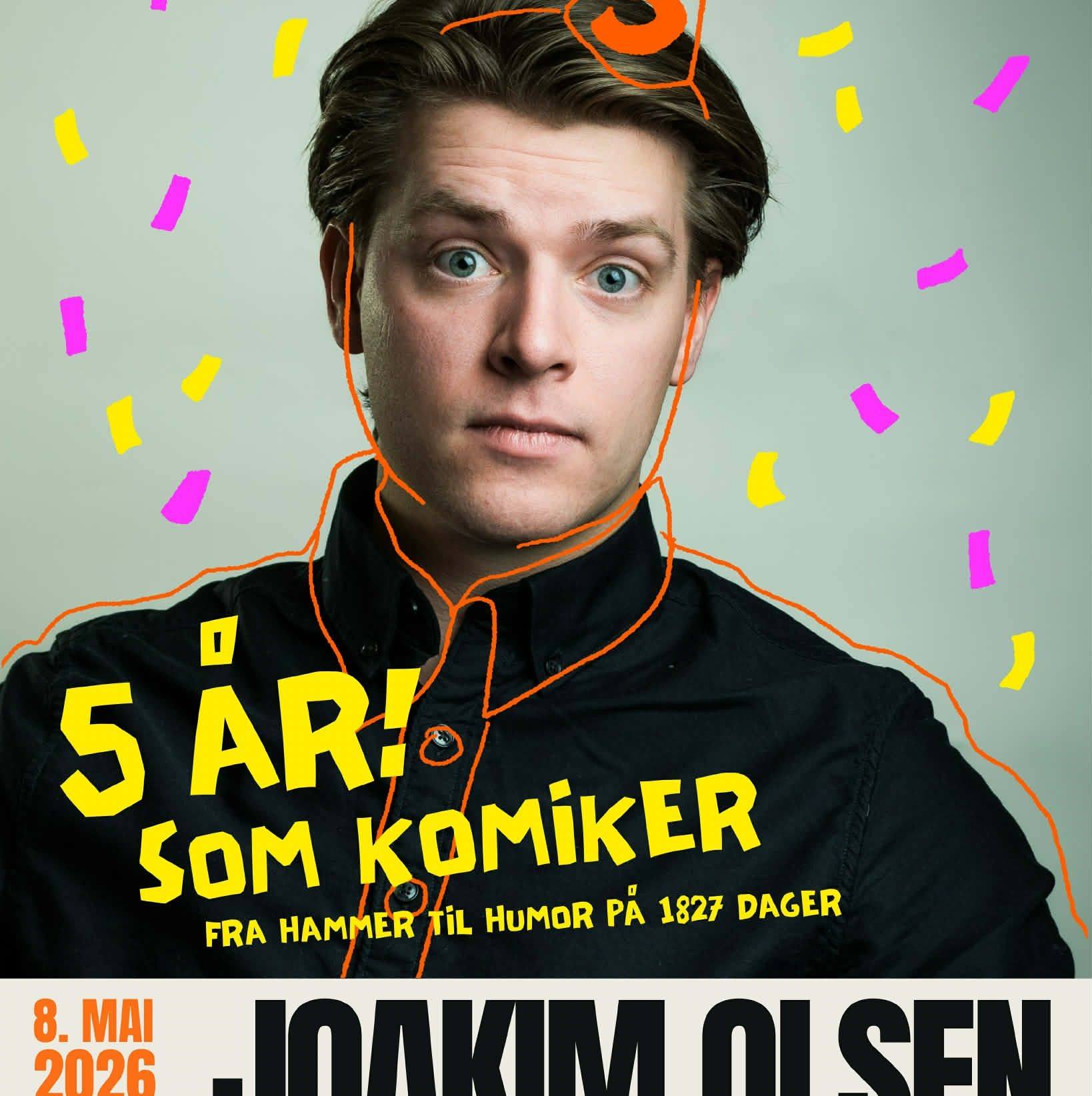 Komiker Joakim Olsen