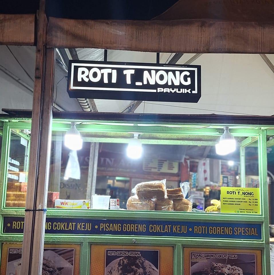 Roti goreng pasar kuliner padang panjang