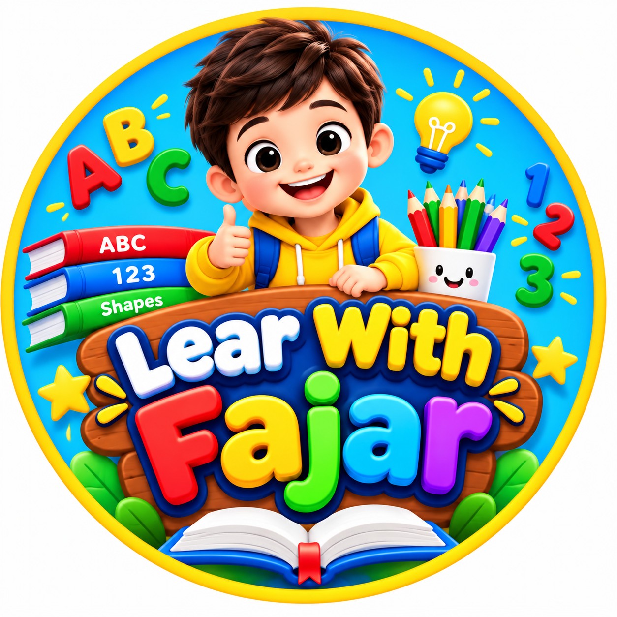 **🎬 Title:** 🤍 Learn White Color with Fajar! 🚙 | White Monster Truck ...
