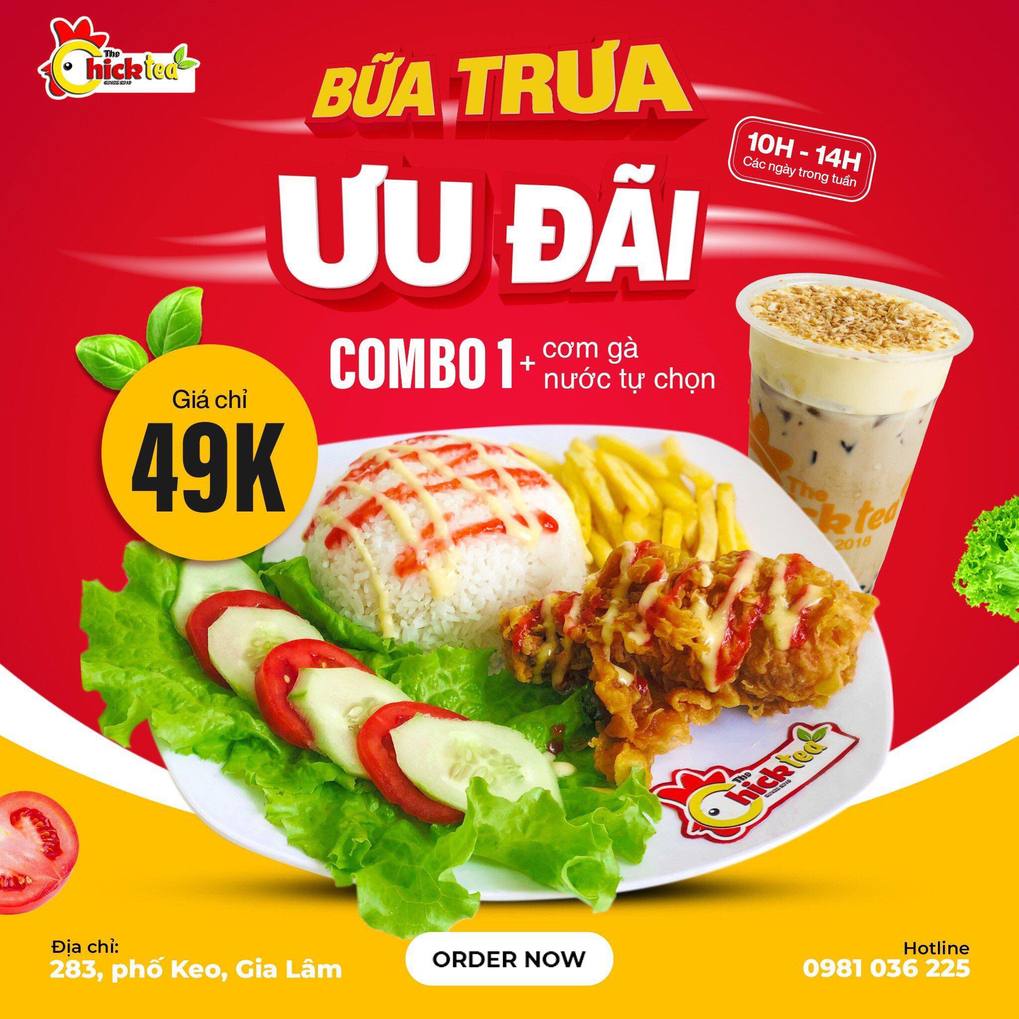 ChickTea- Trà Sữa Gà Rán Phố Keo | Hanoi