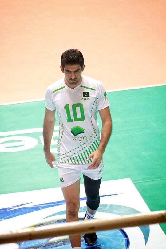 Fahad Raza volleyball