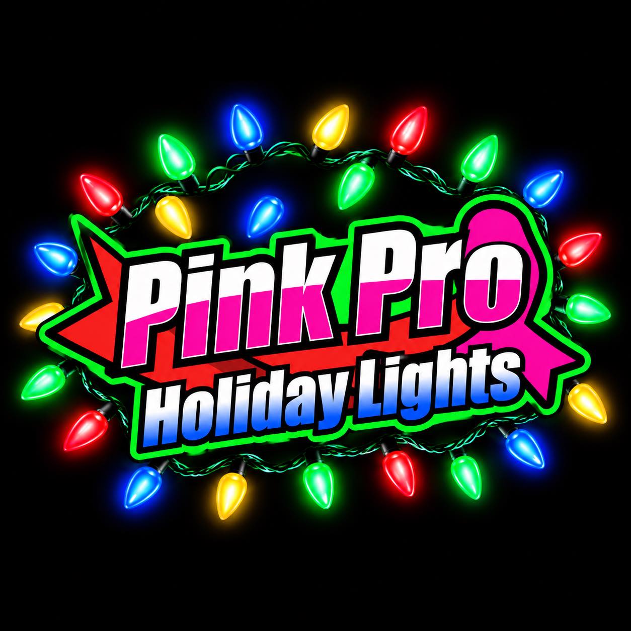 Pink Pro Holiday Lights | Birmingham MI