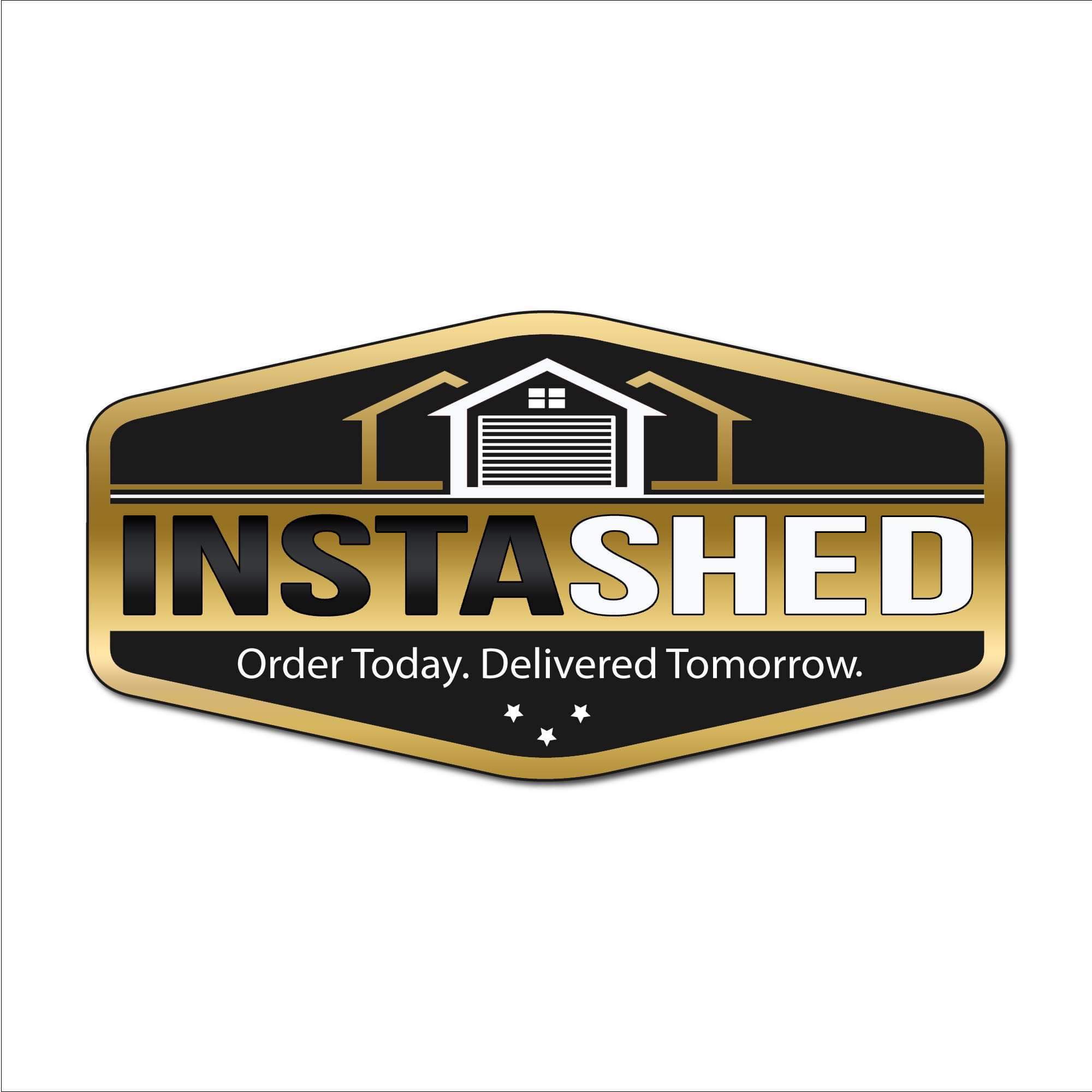 【】ハウスロゴ スタンド InstaShed Portable Buildings