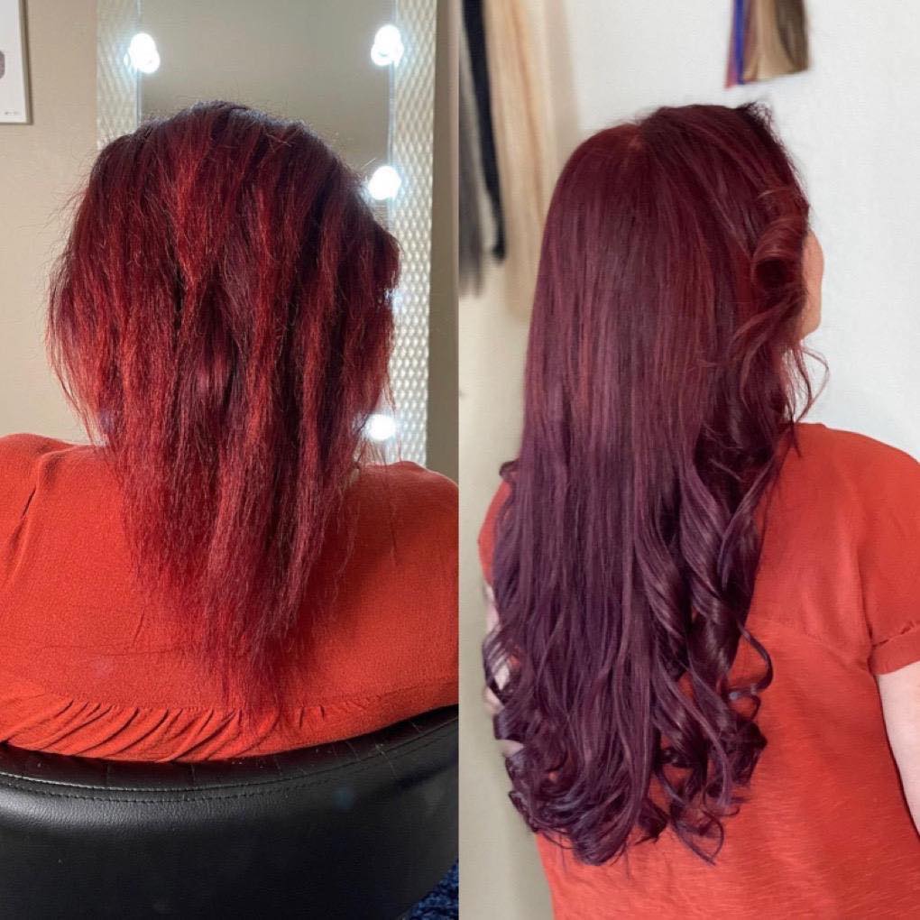 Hair extensions by ruby