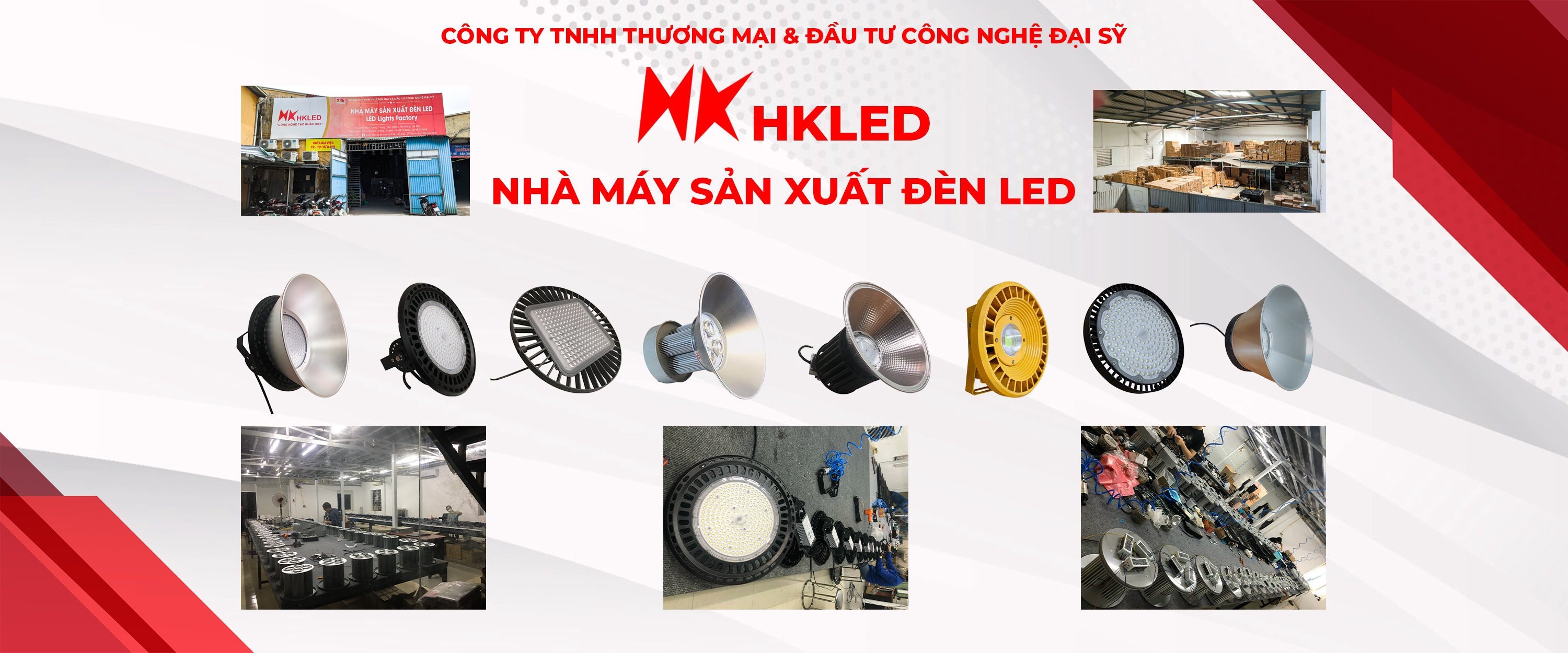 Đèn Led Công nghiệp-HKLED | Hanoi