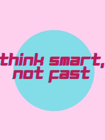 Let’s work together and break the... - Think Smart, Not Fast | Facebook