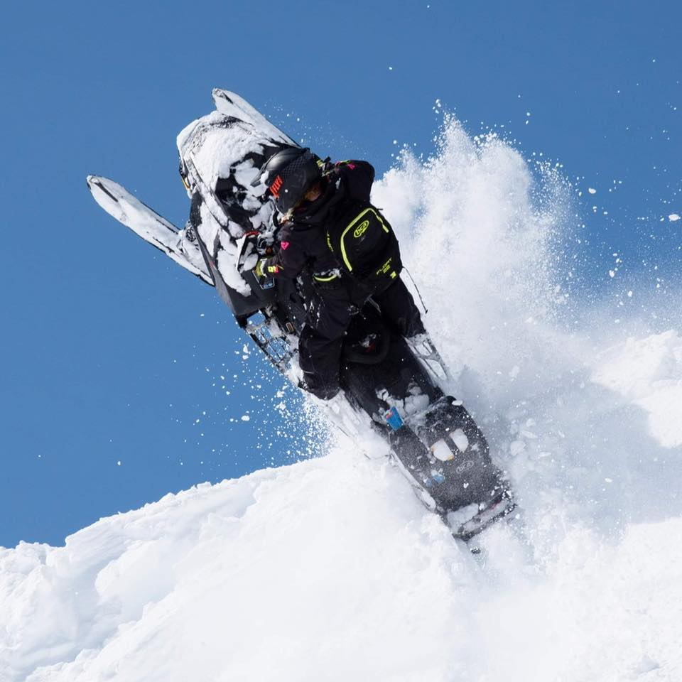 Indee Girven Backcountry Snowmobiler